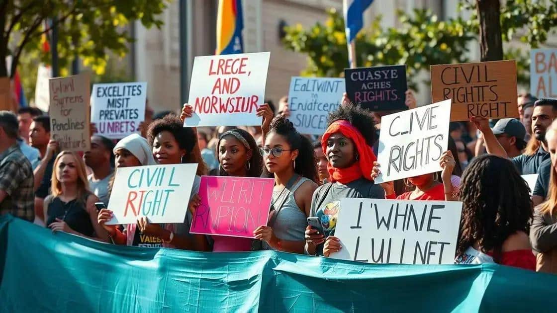 Impact of social movements on civil rights