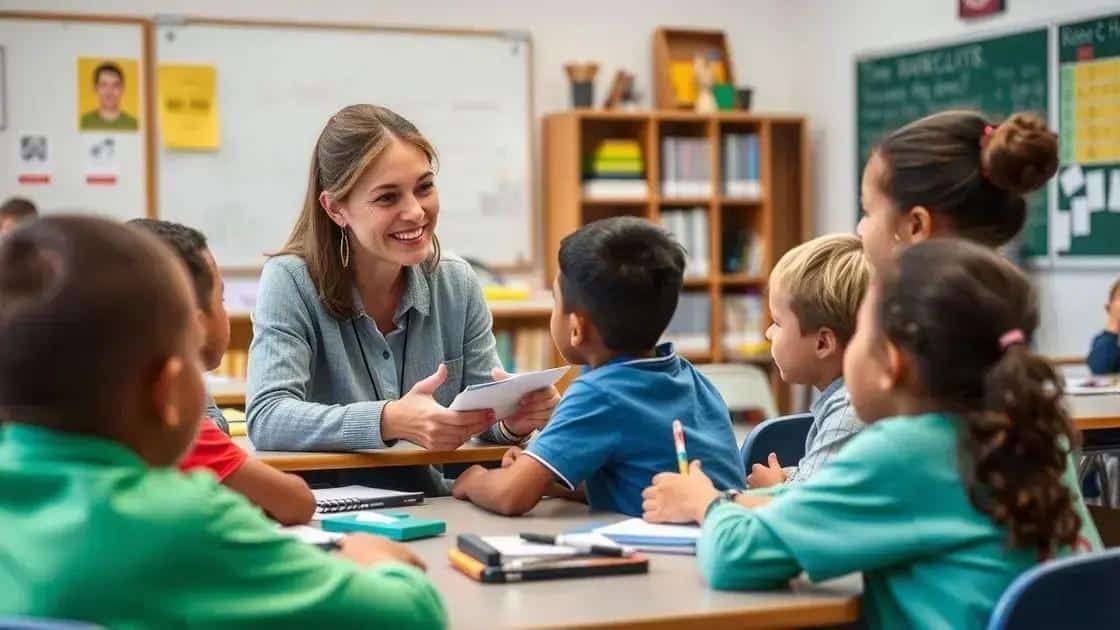 Role of teachers in providing support
