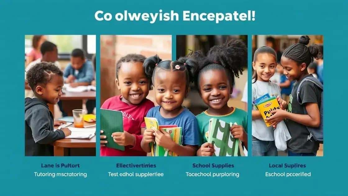 How community programs support students