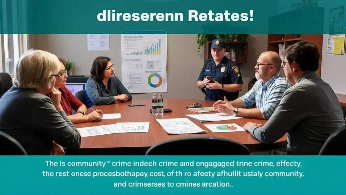 Analyzing the impact of monthly crime updates
