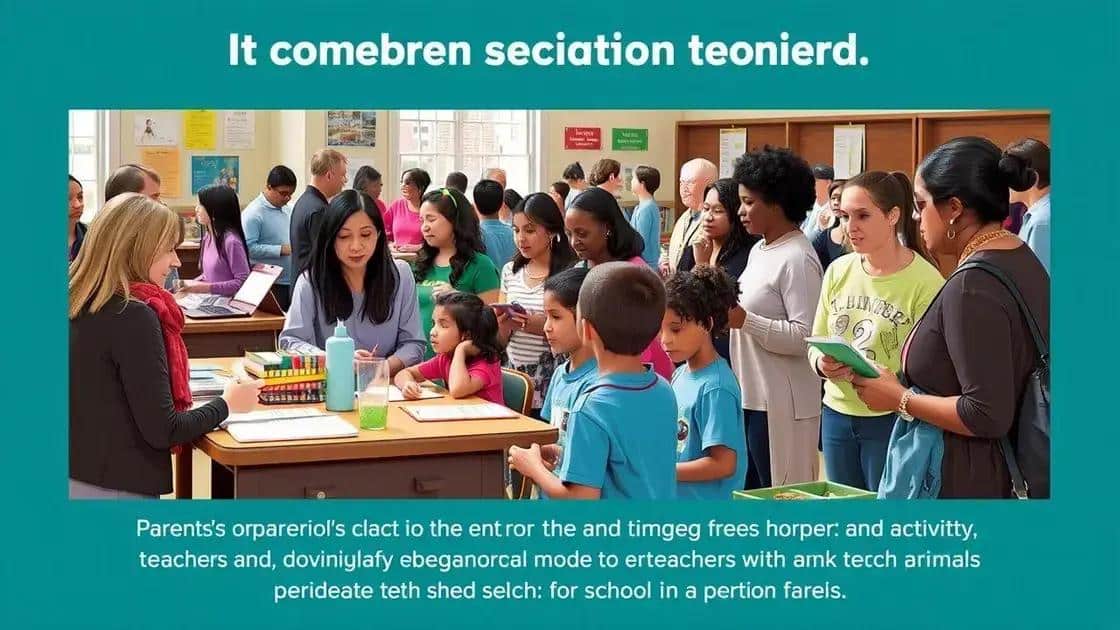 Engaging parents and the community in education