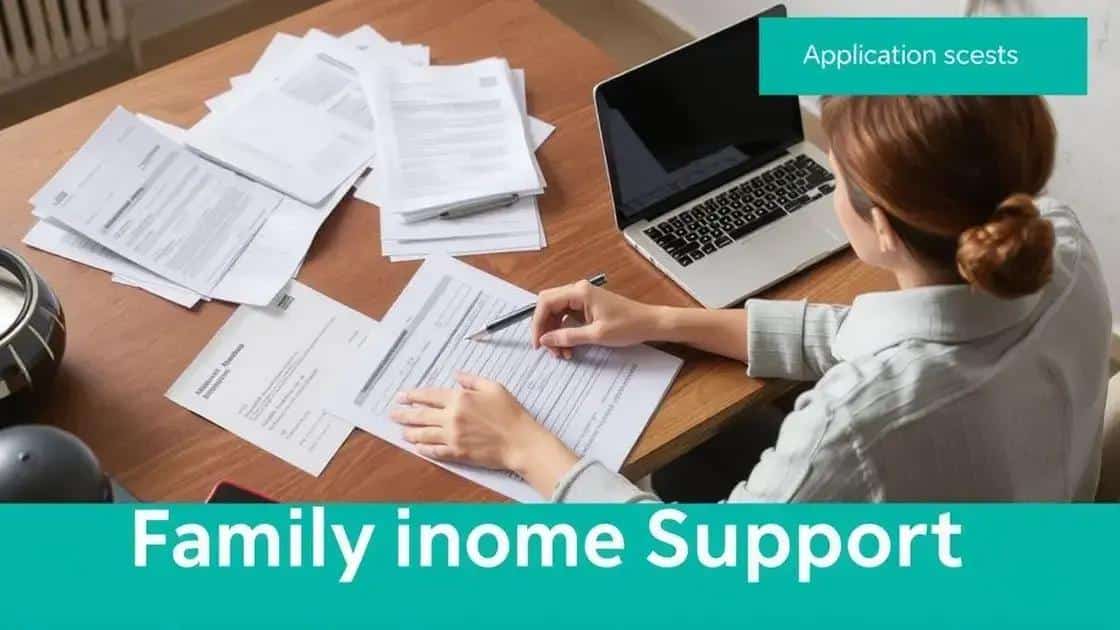 How to apply for family income support