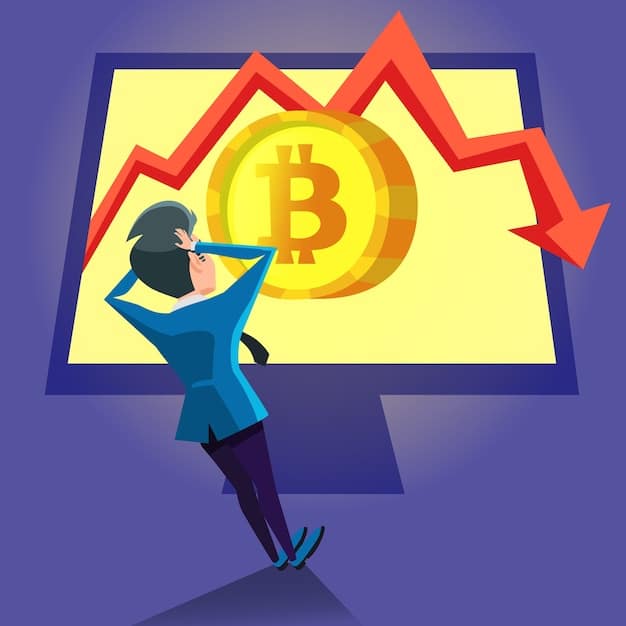 A graphic illustrating the Bitcoin difficulty adjustment algorithm, showing how difficulty changes in response to fluctuations in network hash rate. The graphic should include a clear visual representation of the feedback loop.
