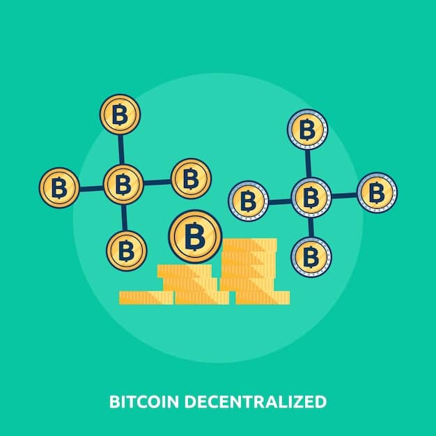 A diagram illustrating the concept of off-chain transactions. The diagram should show a central Bitcoin blockchain with smaller nodes branching off, representing Layer-2 networks, highlighting the flow of transactions between the mainchain and these secondary layers.