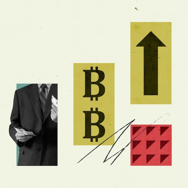 A collage of images representing different factors influencing Bitcoin's price, such as news headlines, government regulations, and social media trends.