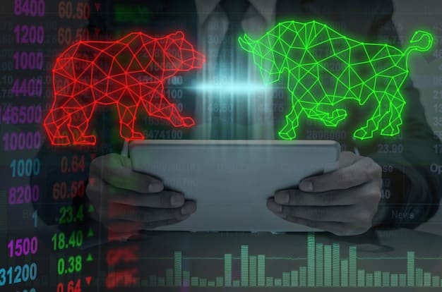 A side-by-side comparison of Bitcoin's price chart and an altcoin's price chart during a bull run, visually demonstrating the correlation between the two, with the altcoin showing exaggerated gains compared to Bitcoin.