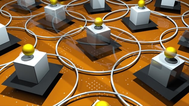 A graphical comparison between centralized and decentralized governance models, highlighting key differences in decision-making structures and power distribution.