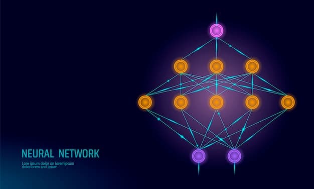 A futuristic graphic depicting interconnected nodes representing a DeFi network, with NFT artwork floating within the network to symbolize the integration of NFTs into DeFi.