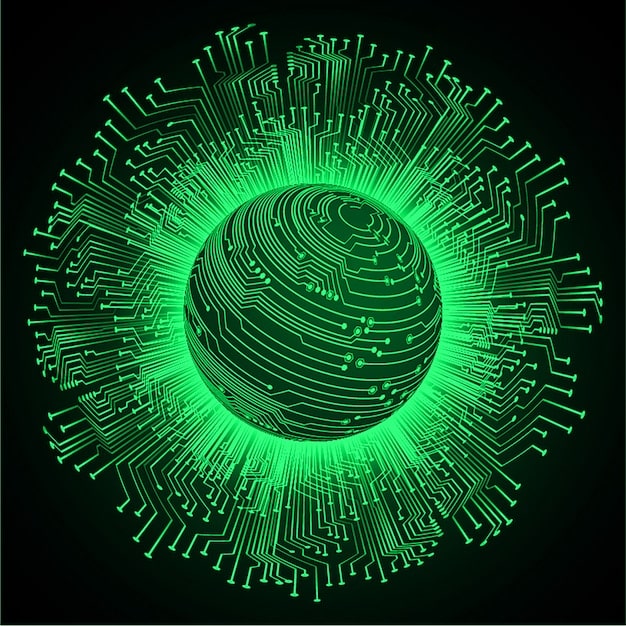An illustration of a digital fingerprint overlaid on a network of interconnected nodes, representing FinCEN's efforts to track and prevent money laundering activities within the cryptocurrency space.