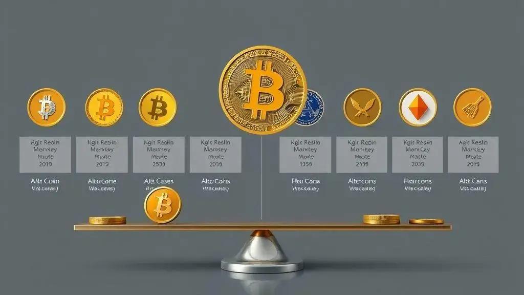 Comparison of altcoins with Bitcoin