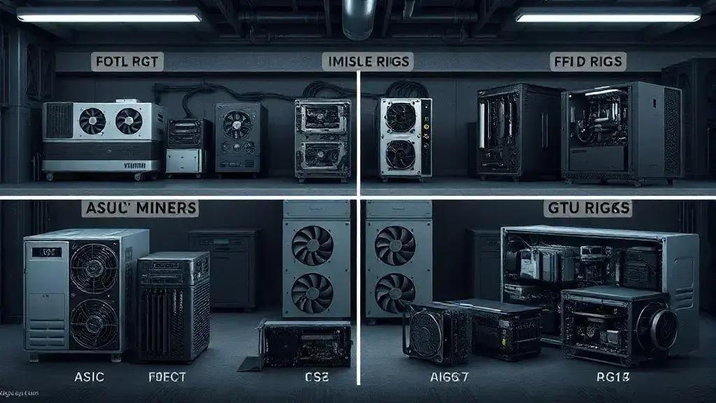 Comparing mining hardware: what
