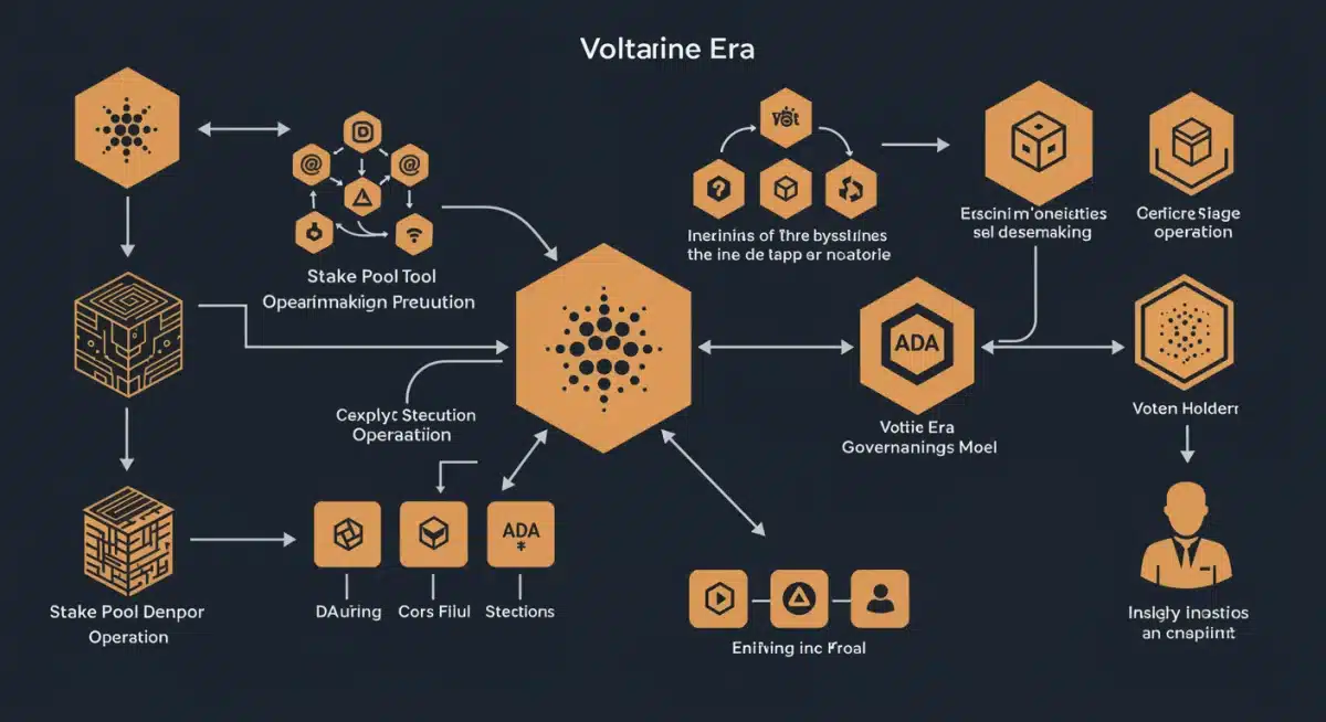 Cardano governance model flowchart