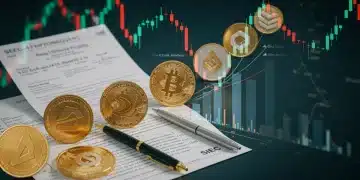 SEC regulatory documents impacting altcoin market charts and valuations in Q3 2026