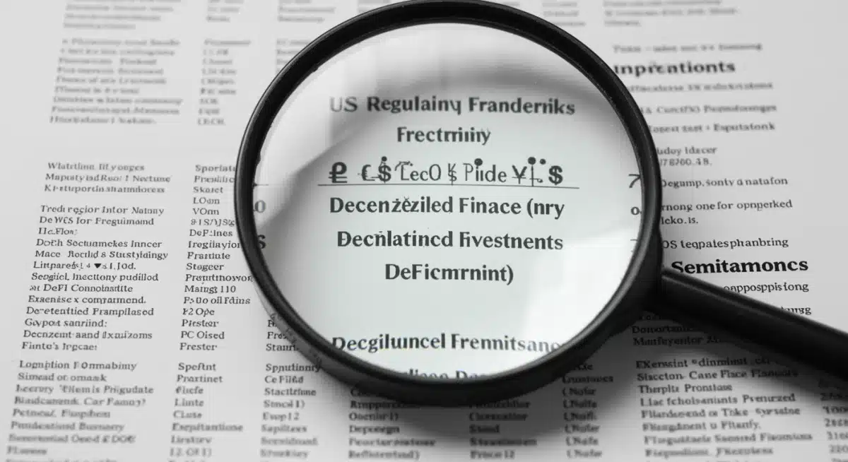 US regulatory landscape for cryptocurrency and DeFi, showing compliance challenges.