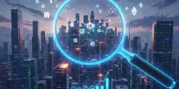 Advanced altcoin valuation metrics for U.S. investors in 2026, digital analysis overlay