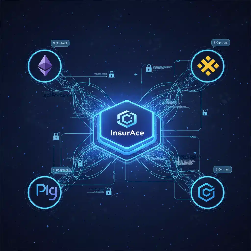 Multi-chain insurance platform of InsurAce covering various blockchain networks