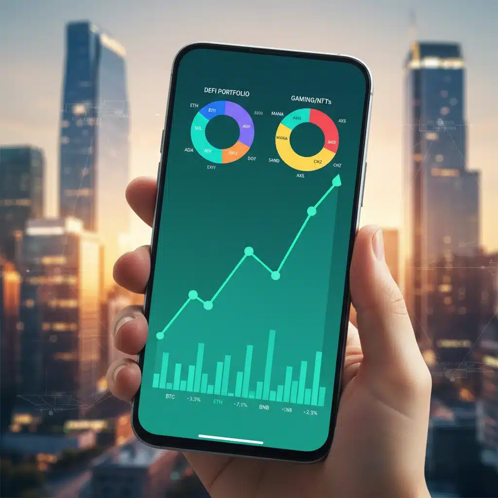 Cryptocurrency investment portfolio diversification and market analysis